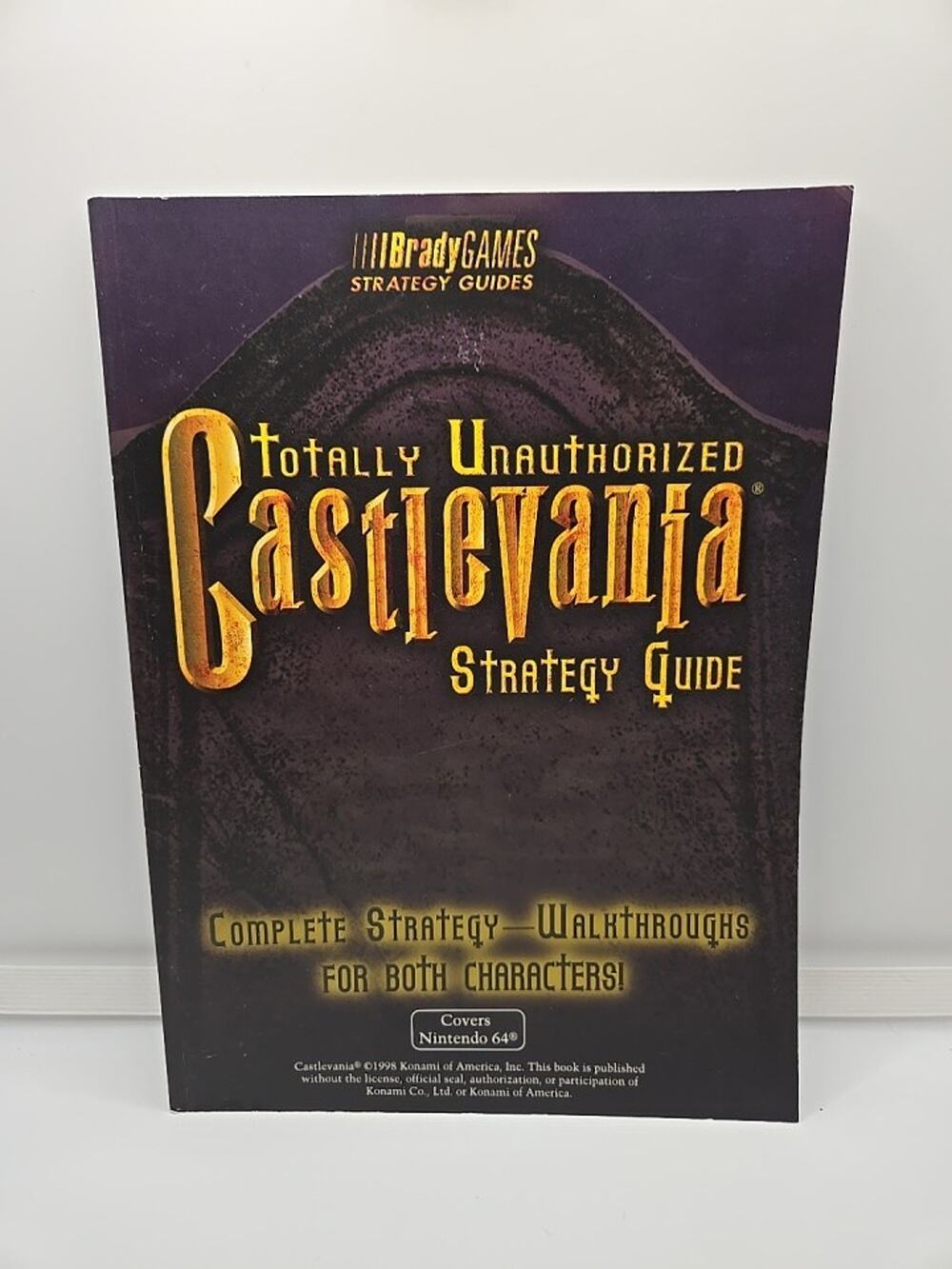 Castlevania 64 Strategy Guide Totally Unauthorized (Covers Nintendo 64) N64